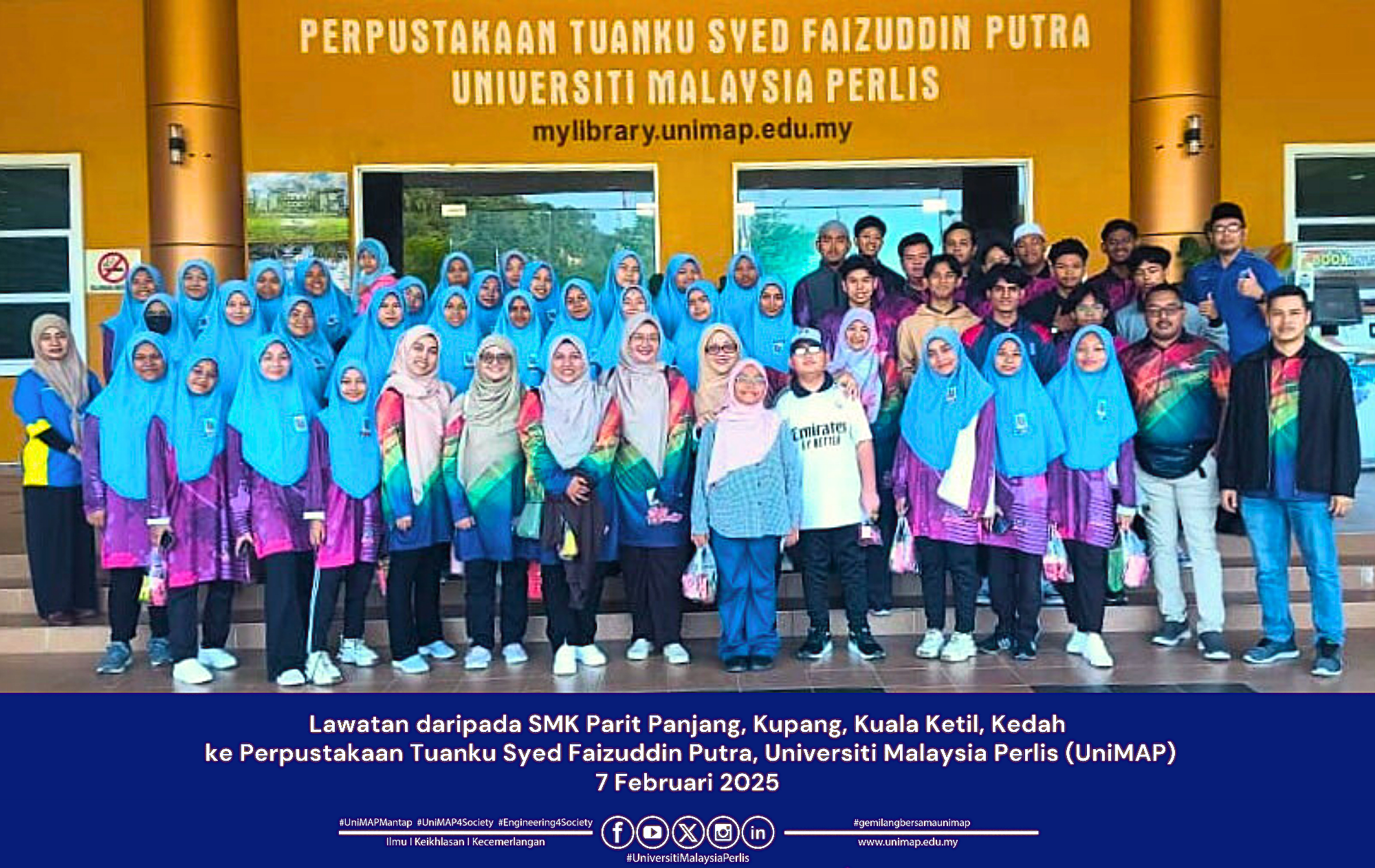 Lawatan SMK Parit Panjang, Kupang, Kuala Ketil, Kedah